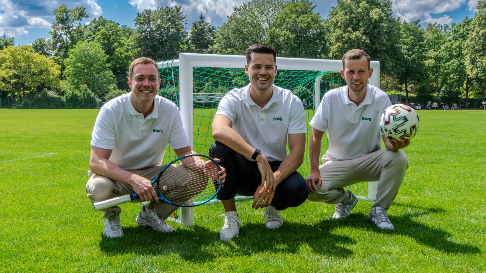 Die Boxry Gründer Max, Alex und Maxim